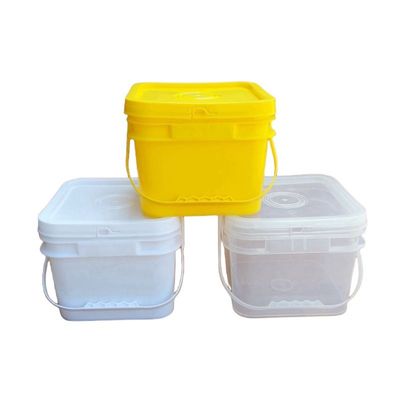 GAP/ISO/FDA Certificado 4L 5L 10L 15L 16L 18L 20L 25L Cubo de plástico PP de grado alimenticio