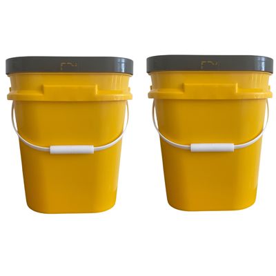 Cubo de lata de lata de 20 litros Cubo de plástico duradero y reutilizable hecho a medida
