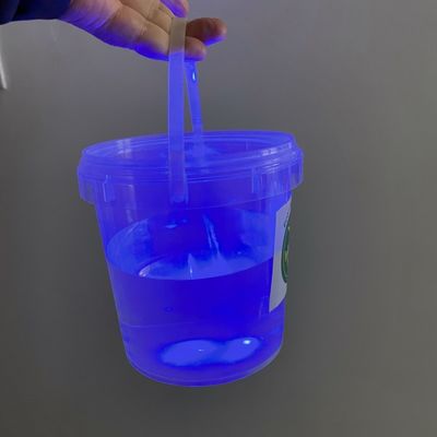 Cubo de luz LED brillante para bares certificado por GAP/ISO/FDA y hecho de balde de plástico