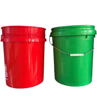 Pantalla de seda/transferencia de calor/impresión IML Cubo de plástico 5L/10L con tapa sellable
