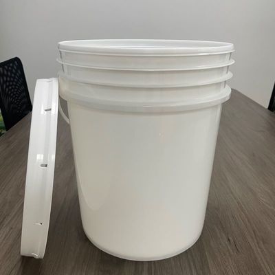 Pantalla de seda/transferencia de calor/impresión IML Cubo de plástico 5L/10L con tapa sellable