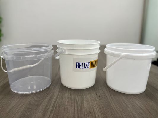 Pantalla de seda/transferencia de calor/impresión IML Cubo de plástico 5L/10L con tapa sellable