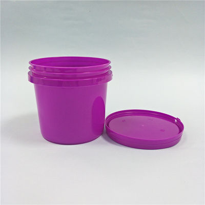 1.0 a 2.5 mm de espesor Cubo de agua personalizable con tapa Cubo de plástico a prueba de fugas