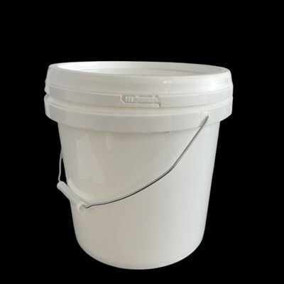 Almacenamiento de bebidas hecho simple 2 galones de plástico cubo con tapa a prueba de alteraciones