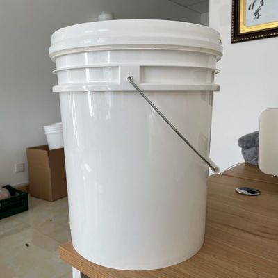 Cubo de plástico de 5 galones para pintura epoxi de resina duradera Material HDPE duradero utilizado