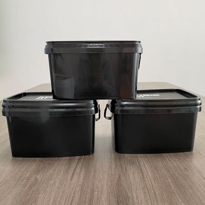 Contenedor de hielo cuadrado rojo certificado GAP/ISO/FDA con impresión y personalización personalizadas