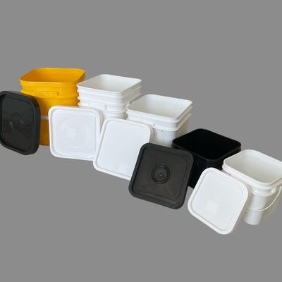 Impresión a color personalizada de logotipo Cuadro de plástico con mango para la organización de bocadillos
