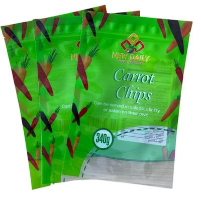 Bolsa de paquete de alimentos Caramelo Azúcar Bolsa de bocadillos con logotipo personalizado Cerradura de cerradura de plástico a prueba de humedad
