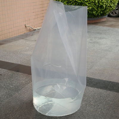 Cubo de plástico rectangular de 20 litros de uso pesado sin lágrimas Liner en blanco para alimentos para mascotas