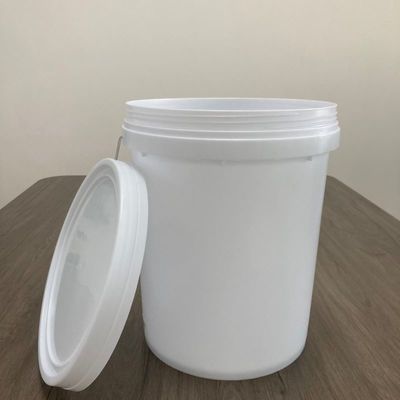Cubo de plástico HDPE de 20 litros con tapa de tornillo a prueba de alteraciones y material duradero