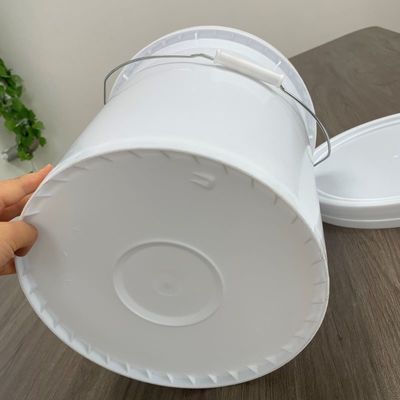 Cubo de plástico HDPE de 20 litros con tapa de tornillo a prueba de alteraciones y material duradero
