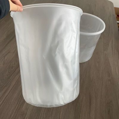 Revestidores de cubos de HDPE transparentes e impermeables para el almacenamiento duradero de pintura