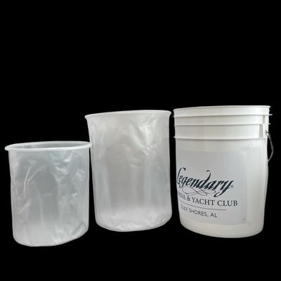 Impresión con pantalla de seda/transferencia de calor/IML 20L de plástico para cubos de pintura