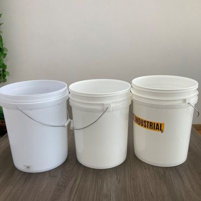 Contenedor de resina epoxi 1 galón de plástico balde con diseño impreso y personalización
