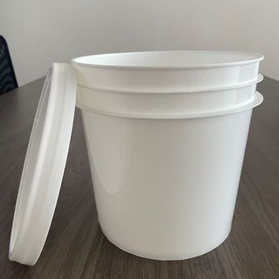 Contenedor de resina epoxi 1 galón de plástico balde con diseño impreso y personalización