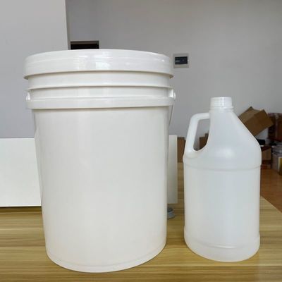 Certificado GAP/ISO/FDA Cubo de plástico de PP con tapa a prueba de fugas y grosor de 1,0 a 2,5 mm