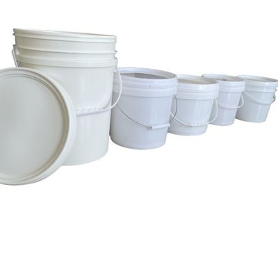 15L 18L 20L 25L HDPE Bucket de construcción de plástico redondo con impresión de transferencia de calor