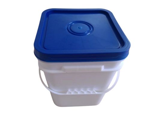 Baldes de plástico reciclables de 1 galón y 5 galones con certificación GAP/ISO/FDA
