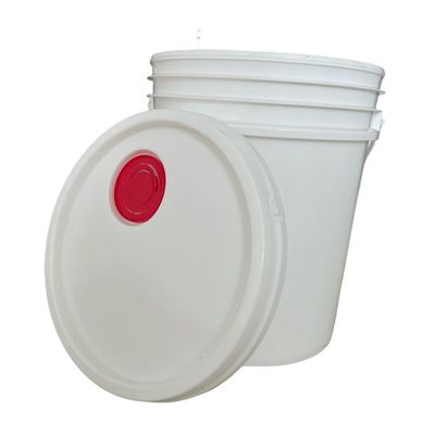 Cubo de plástico de 5 galones con tapa y mango El contenedor de almacenamiento de muestras definitivo