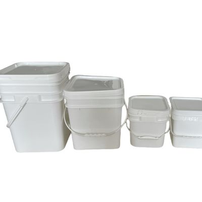 Baldes de plástico 10L-25L Duraderos y flexibles para sus necesidades de fabricación