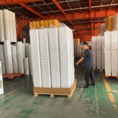 Personalizar 1L-8L plástico cubo de helado para agua de congelación Proof envases de embalaje