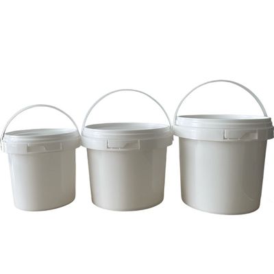 3L 4L 5L 6L 8L 10L 18L baldes con tapa Contenedor de cubo de plástico con tapa a prueba de fugas