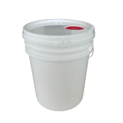 Cubo de plástico de 20L con tapa de boquilla fácil de abrir Diseño duradero y versátil