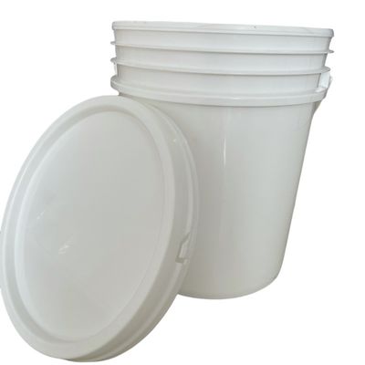 Cubo de plástico de 20L con tapa de boquilla fácil de abrir Diseño duradero y versátil