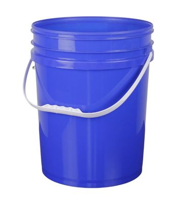 Convenientes cubos de pintura de plástico de 20L con diseño fácil de abrir y asas fuertes