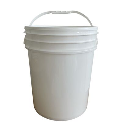 20L 25L de calidad alimentaria 5 galones 7 galones baldes de plástico con manija de pintura balde de plástico IML