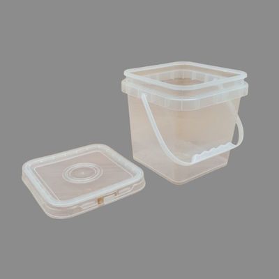 Personalizar la impresión IML en cubos de plástico para la marca reciclable y personalizada