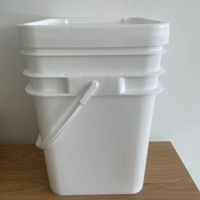 Personalizar la impresión IML en cubos de plástico para la marca reciclable y personalizada