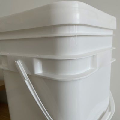 Personalizar la impresión IML en cubos de plástico para la marca reciclable y personalizada