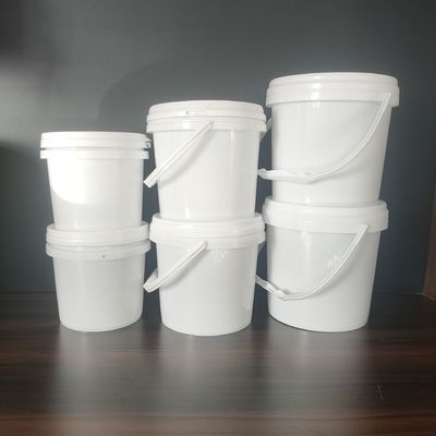 Cubo de plástico de 20 litros con tapas de chorro y espesor personalizado de 1,0 a 2,5 mm