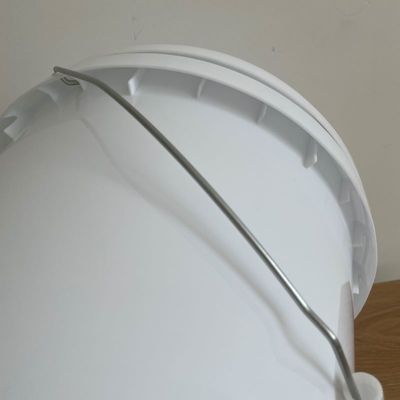 Herramienta personalizada 2L 5L 8L 10L 20L 25L 5 galones de plástico cubo con tapa y mango duradero