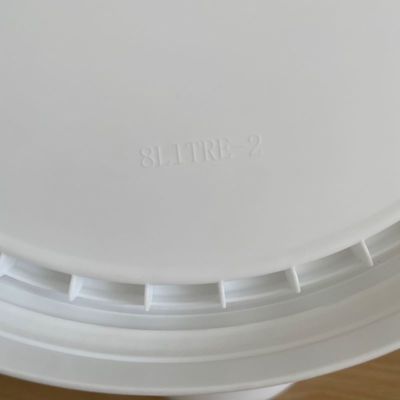 Herramienta personalizada 2L 5L 8L 10L 20L 25L 5 galones de plástico cubo con tapa y mango duradero