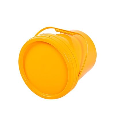 Contenedor de baldes de plástico de 10L 15L 18L para alimentos líquidos personalizable y duradero