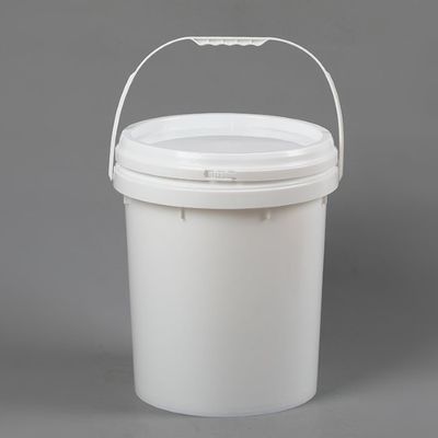 5L 20L tambores redondos de plástico cubos de material PP cubo para pintura cuadrada o redonda