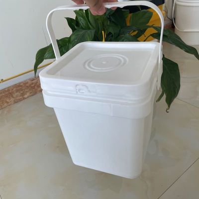 Contenedor de alimentos para mascotas Proof Tamper Cuadrados de plástico cubo para helados de mantequilla de yogur