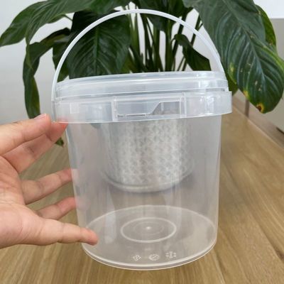 Pantalla de seda/transferencia de calor/impresión IML Cubo de plástico de 11L con cubos de polipropileno