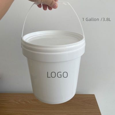 Cubo para almacenar sopa con tapa y manija Cubo de plástico redondo para alimentos sin BPA espesor de 1,0 a 2,5 mm