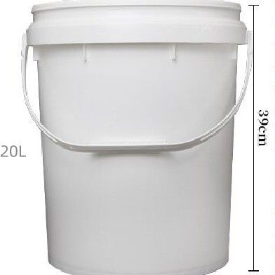 Cubo y balde de plástico amarillo para 1L 2L 3L 4L 5L 8L 10L 15L 18L 20L Capacidad