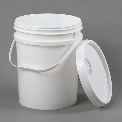 Cubo y balde de plástico amarillo para 1L 2L 3L 4L 5L 8L 10L 15L 18L 20L Capacidad