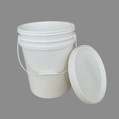 Suministro de un cubo de plástico con mango de un cubo de plástico epoxi certificado por GAP/ISO/FDA