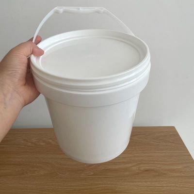 500 ml/750 ml/1000 ml Baldes redondos de plástico para alimentos pequeños con tapas y material sellados