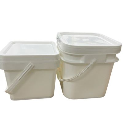 1.0 a 2.5 mm de espesor Cubo de plástico para almacenamiento bañeras Barril y cubo cuadrado