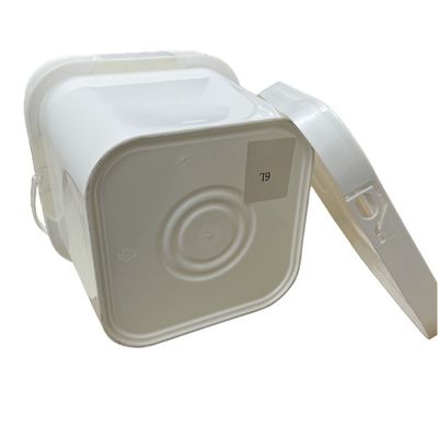 Cubo de plástico de 5L 10L 20L 25L para productos químicos y reciclaje en aplicaciones industriales