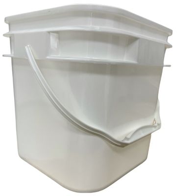 Cubo de plástico de 5L 10L 20L 25L para productos químicos y reciclaje en aplicaciones industriales