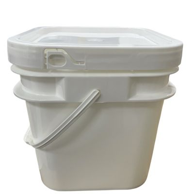 Cubo de plástico de 5L 10L 20L 25L para productos químicos y reciclaje en aplicaciones industriales