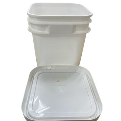 Cubo de plástico de 5L 10L 20L 25L para productos químicos y reciclaje en aplicaciones industriales